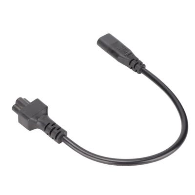 IEC320 C8 To IEC320 C5 Power Cord IEC320 C8 Male To C5 Female Cable Adapter for 3 Prong Laptop