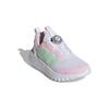 Adidas Activeflex Boa 3.0 Comfortable Versatile Shock Absorbing Durable Low Top Running Shoes Kids Running Shoes White Pink Yellow ID3375