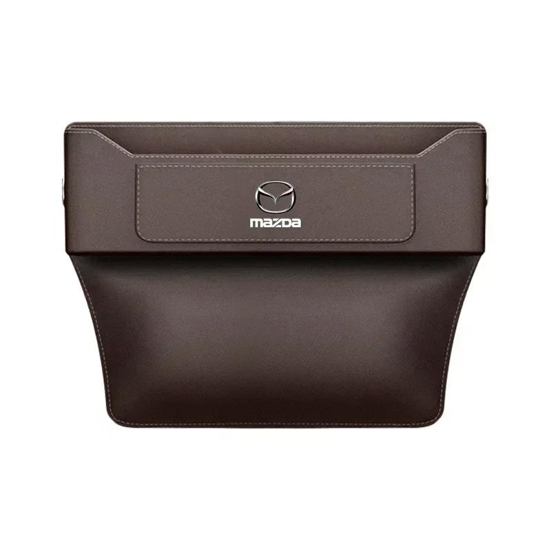 

Car Seat Organizer Crevice Storage Box Suede Leather Accessories for Mazda CX3 CX5 CX7 RX8 CX8 CX90 CX9 CX60 RX7 CX8 Car Goods