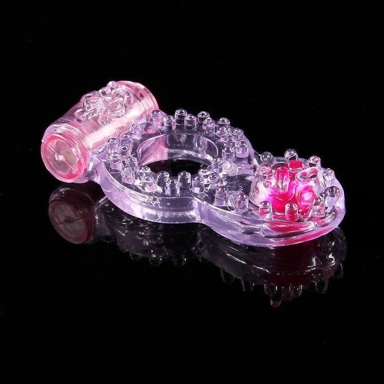 Triple Couples Dual Pleasure Vibrating Ring for Men Longer Erections Intense Ejaculations Clit Stimulator Sex Toy