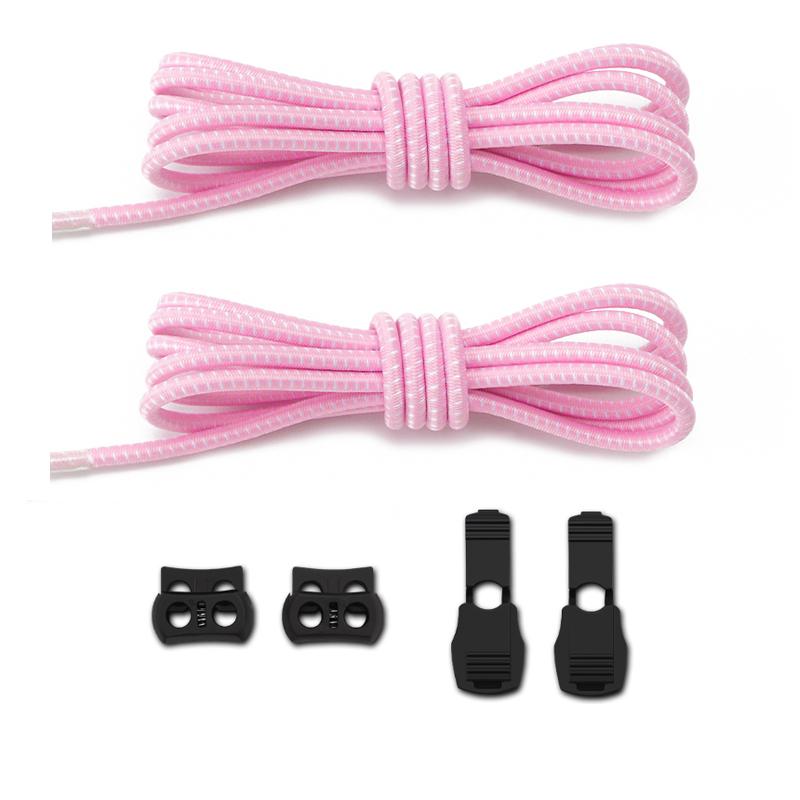 1Pair/3Pair New Unisex Round Elastic Shoelace High-Quality Laces for Sneakers and Casual Shoes Available in A Variety of Colors