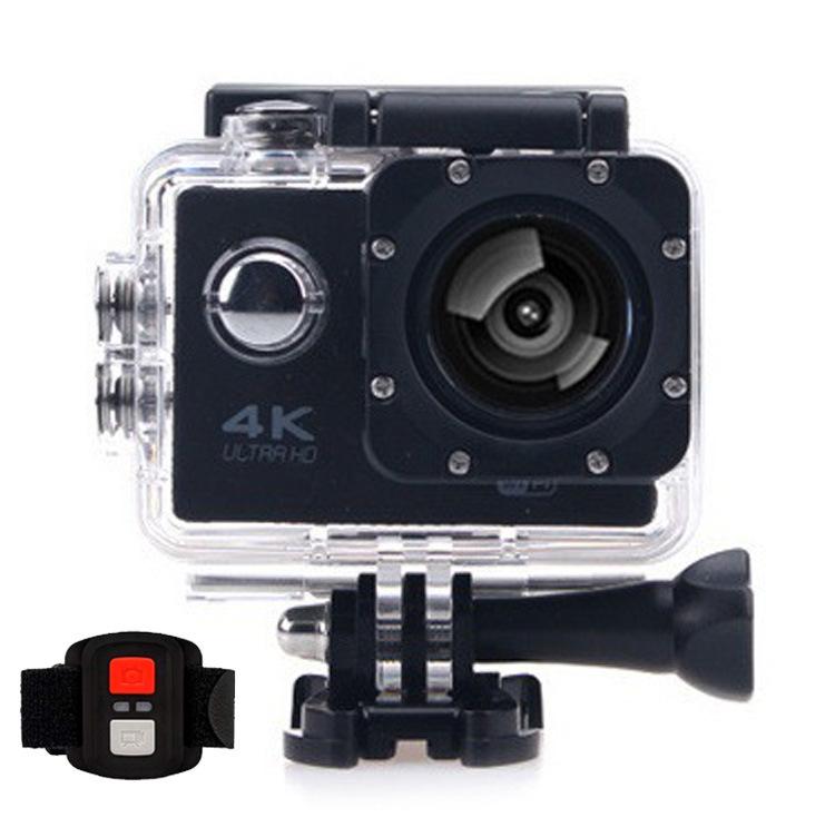 HD Mini Waterproof Sports Camera with WIFI, Remote Control, Video Recording & Anti-shake for Cycling