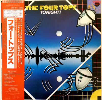 LP Record FOUR TOPS - Tonight! 25S37 CASABLANCA 1981 Japan Soul/Funk Used