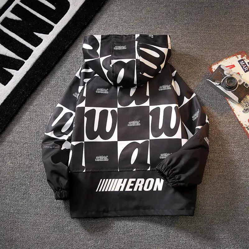 Jungen Mantel Jacke Baumwolle Oberbekleidung Windschutz Perfekter Frühling Herbst Übermantel Kinder Warme Kleidung