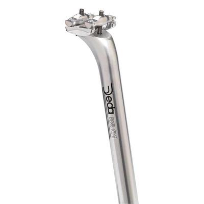 DEDA RS 01 SIL POLISH Prata 27.2/350 Espigão de Selim,