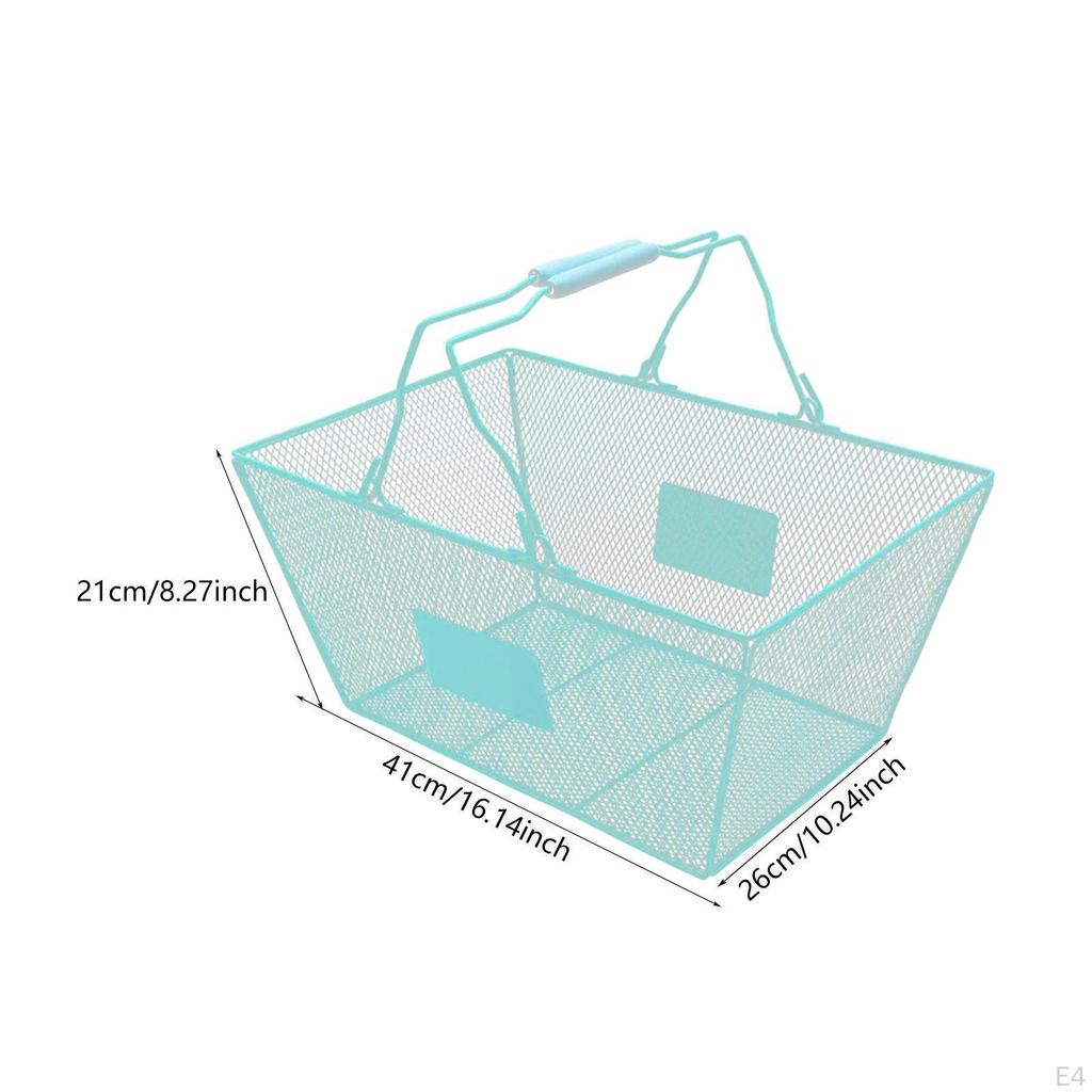 Iron Basket for Retail And Grocery Shopping
