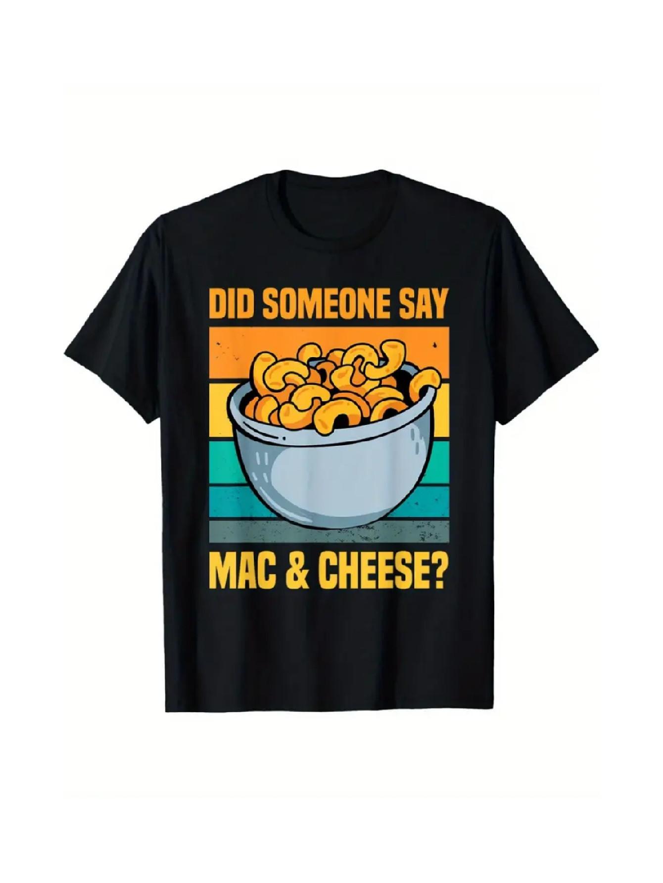 Лучший Выбор Местный Забавный Футболка для Любителя Макарон с Сыром S