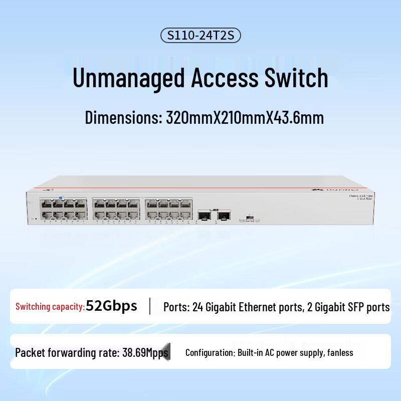 Huawei S110 Series Gigabit Unmanaged Switch