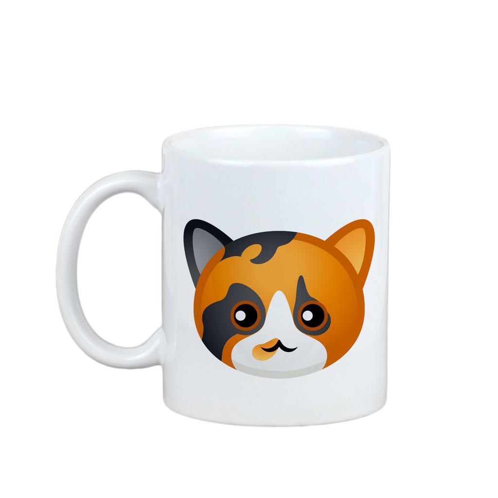 Kot Kaliko -Kubek Z Grafiką I Napisem Marki Art-Dog