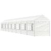 VidaXL Belvedere with White Roof 17.84x2.28x2.69 M Polyethylene, Party Tent, Marquee, Awning Shelter, Pavilion, Tent 3155484