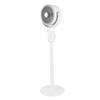 Standing Fan 180 Degree Manual Vertical Oscillating Fan Quiet Floor Fan with Remote Adjustable Height 5 Speeds 8H Timer for Home Bedroom