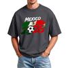 Men's Casual Short Sleeve Crew Neck T-Shirt Lightweight Sport Top with Graphic Print for Everyday Wear and Outdoor Activities