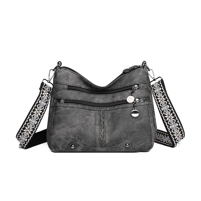 

Женская сумка-мессенджер среднего возраста из мягкой кожи, на плечо, сумка для мамы