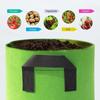 Gallon Plant Grow Bag with Handles Non-woven Fabric Vegetable Planting Bag Vegetable Plant Pot Grow Bag Garden Farm Planter Bags