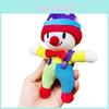 Clown Plush Toy Keychain With Soft Short Pile For Kids And Adults