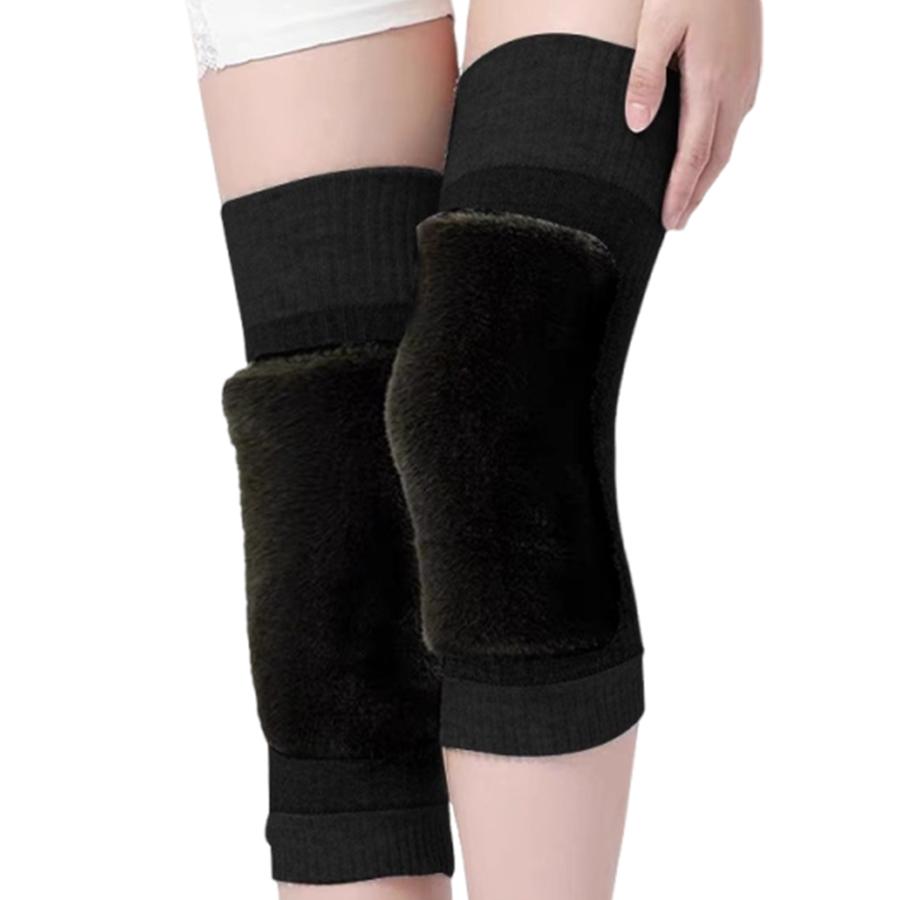 

Winter Wool Knee Brace Pads Warm Breathable Elastic Knees Sleeves For Pregnant Women Men Thicken Old Knee Support Leg Warmer