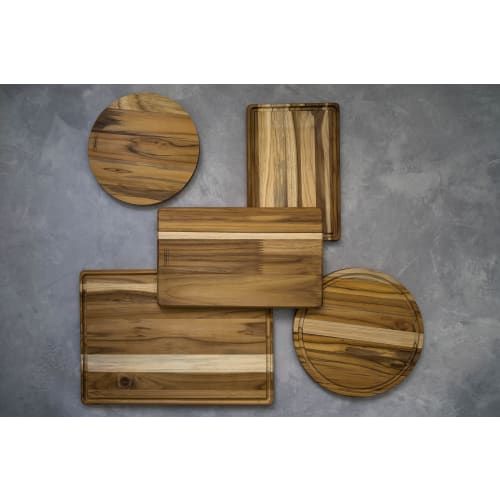 Tramontina Advanced Cutting Board, Medium, 33cm X 20cm, Antibacterial, Lightweight, Reversible, Grooved, Made In Brazil, Product Number 13458/051