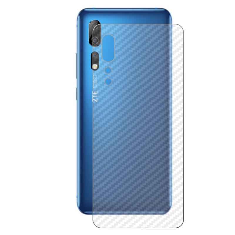 3 Pcs For ZTE Axon 10 Pro / 5G 6.47" 3D Carbon Fiber Back Skin ...