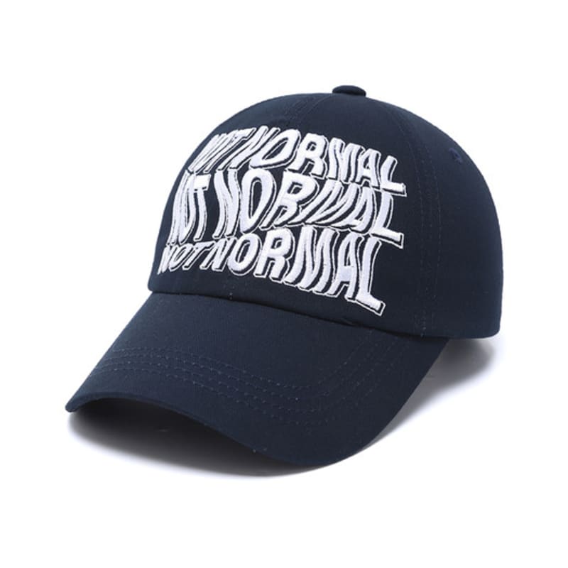 ODDBALLS CLUB Not Normal Wave Ball Cap Navy