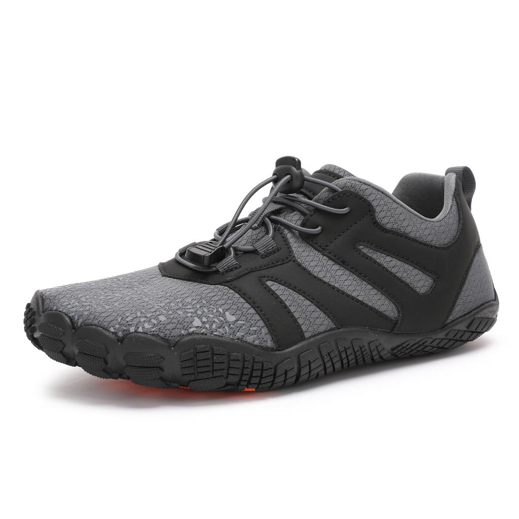 Outdoor Mountaineering Off-road Shoes Breathable Mesh Shoes Hiking Shoes Soft Sole Non-slip Travel Sports Men's Running Shoes