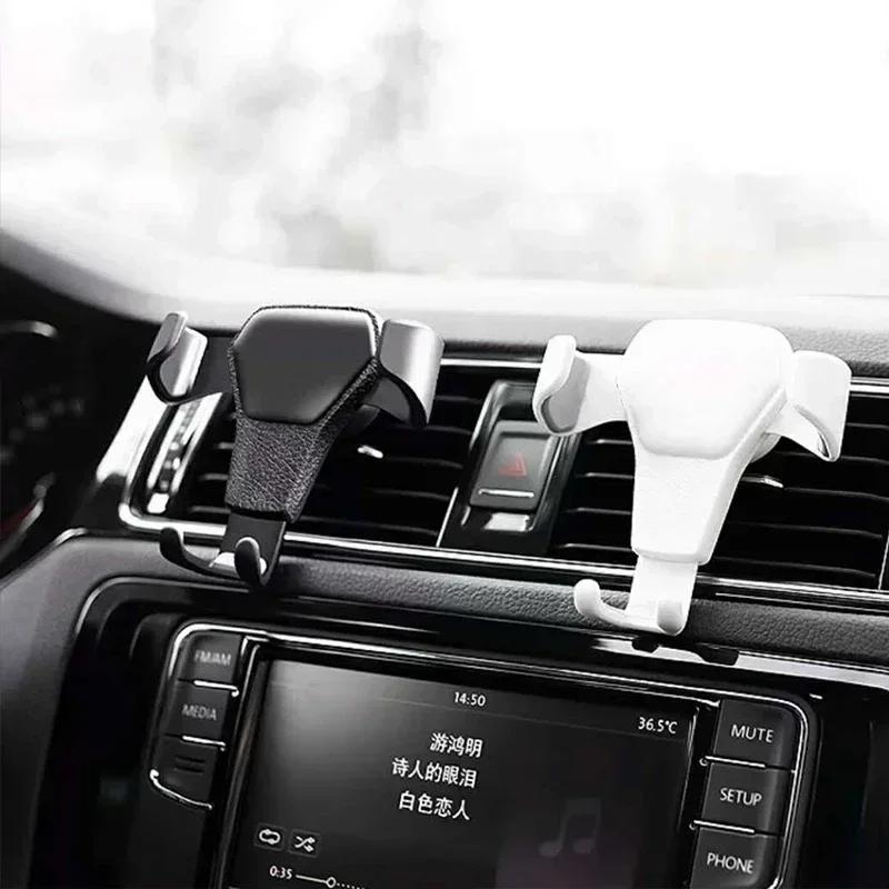 Universal Gravity Auto Phone Holder Bil Air Vent Clip Mount Mobiltelefon Holder Mobiltelefon Stand Support For iPhone For Samsung