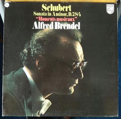 LP Record ALFRED BRENDEL - Schubert: Sonata In A Minor D. 784, 6500418 PHILIPS 1972 Netherland Classical Used