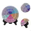 2 Pack Emotion Wheels, Learning Toy for Desk Decoration, Round Boards with Stand Desk,