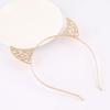 Openwork Devil Horn Costume Headband with Metal Look Frame for Cosplay Party Outfits, Photos, and Styling Dressingup