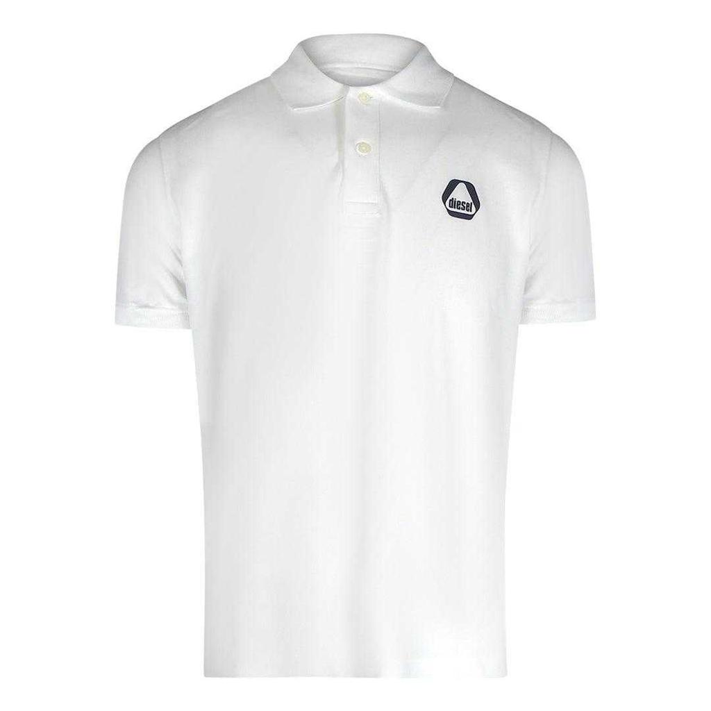 Diesel Mens Triangular Logo Polo Shirt