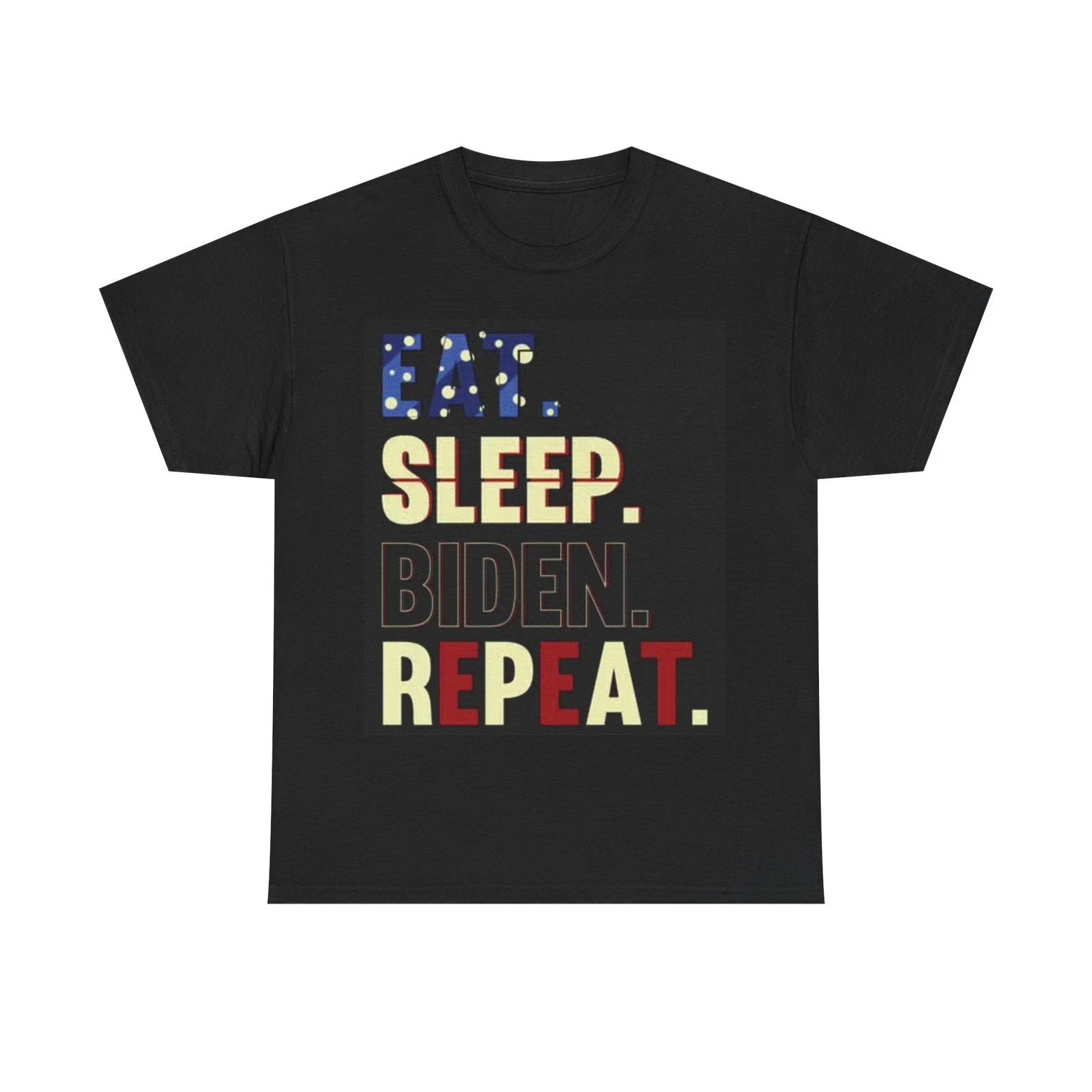 Joe Biden Tshirt Democrat American Flag Vote Unisex Heavy Cotton Tee 2XL