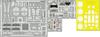 Eduard 1/48 Big Ed Bf109E-3 Parts Set (for Hobby Boss) Plastic Model Kit Parts EDUBIG49444 (Airplane)