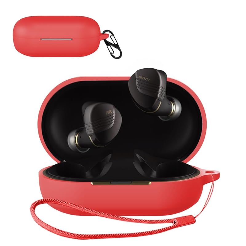 

For AVIOT TE-W1/(PNK) case [HVUYAL] Equipped with a hook to prevent loss lightweight Scratch prevention dustproof Hard to get hurt Soft silica gel