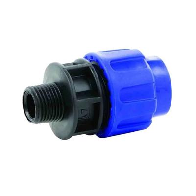 Raccord PE 40mm, Raccord Compression, Polyéthylène, Eau Potable