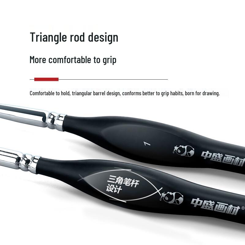 ZhongSheng Weasel Hair Fine Line Art Brushes