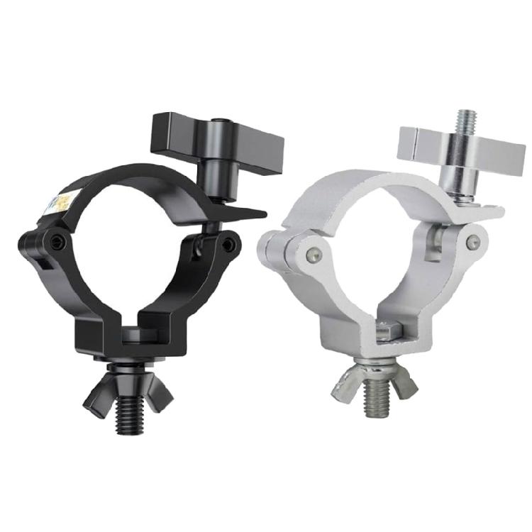 Morsetti Professionali Leggeri per Illuminazione da Palco Diametro Tubo 32 35mm Installazione Semplice Leghe di Magnesio