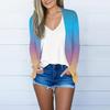 Women's Casual Solid Color Loose Clothing, Fashionable Cardigan Jacket Cardigan Jacket