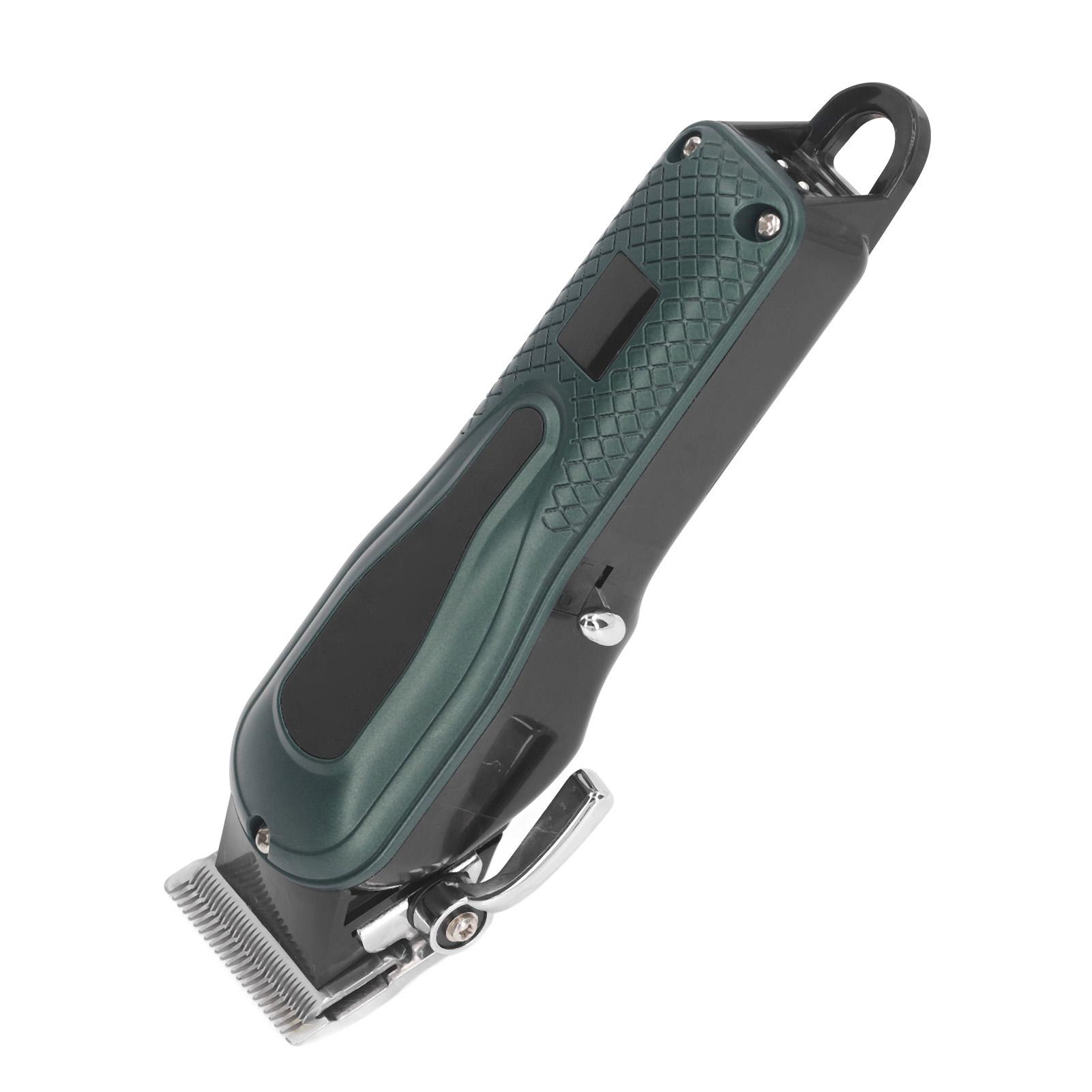 

Электрическая машинка для стрижки волос зеленая профессиональная беспроводная машинка для стрижки волос для парикмахера