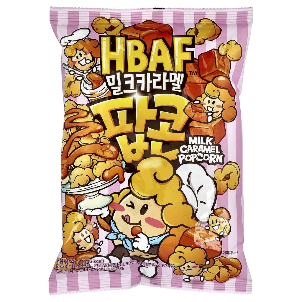 HBAF, Milk Caramel Popcorn, 80g