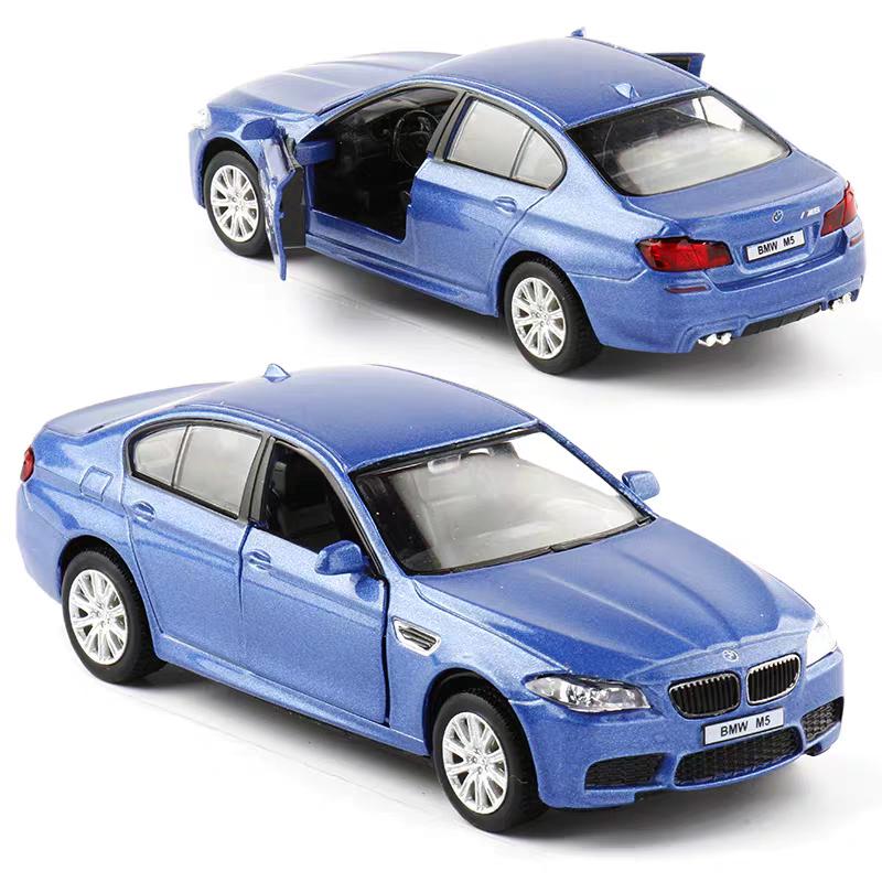 BMW M4 M5 Coupe Simulations-Druckguss & Spielzeugfahrzeug Rückziehmotor Auto & Türen zu öffnen RMZ city 1:36 Geschenke aus Legierungsmodellen für Kinder