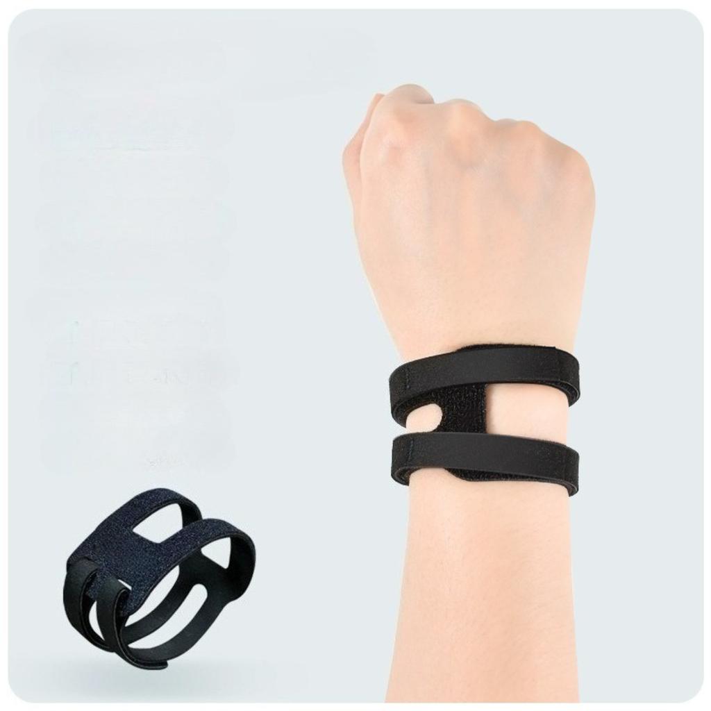 Premium Support Wrist Brace for Gym & Sports - Relief for TFCC Injury, Tendonitis & Wrist Pain - Unisex for Weightlifting, Yoga, Badminton