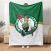 1 pezzo Coperta Boston Celtics, Regalo, per Uomo e Donna, Morbida Coperta, Ottima per Divano Letto Divano Viaggio, Coperta Leggera in Flanella