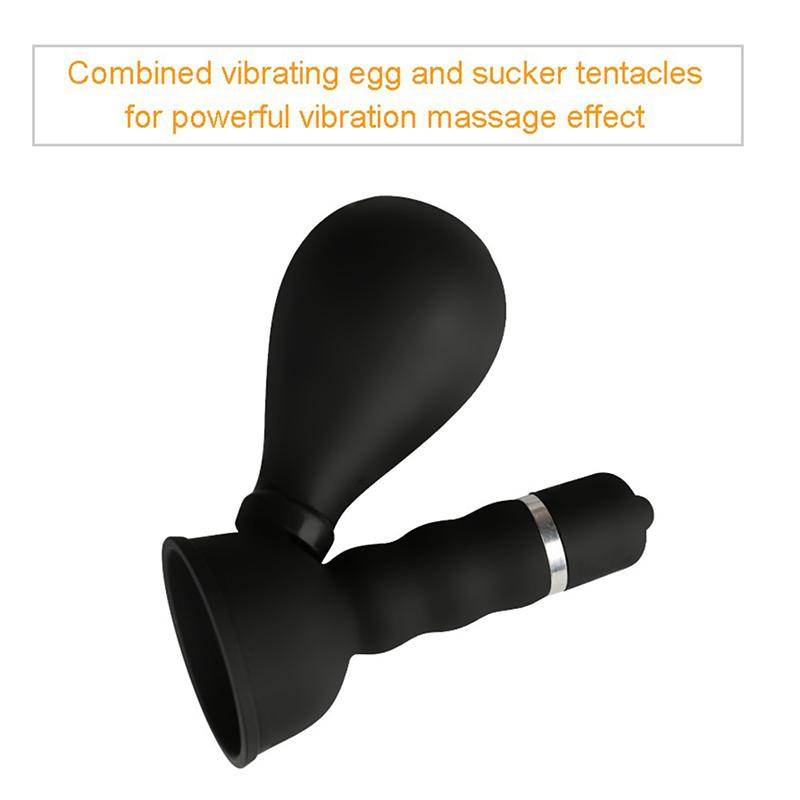 Kvinne brystvorte sugestimulator 2 delers vibrator Brystforstørrelse brystvorte massasje børste Klitoral vibrator Sexleketøy for voksne