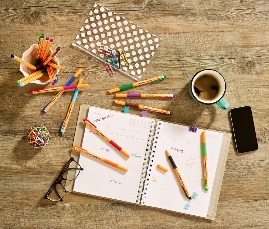 STABILO Point Bisco 10-Color Set 1099-10