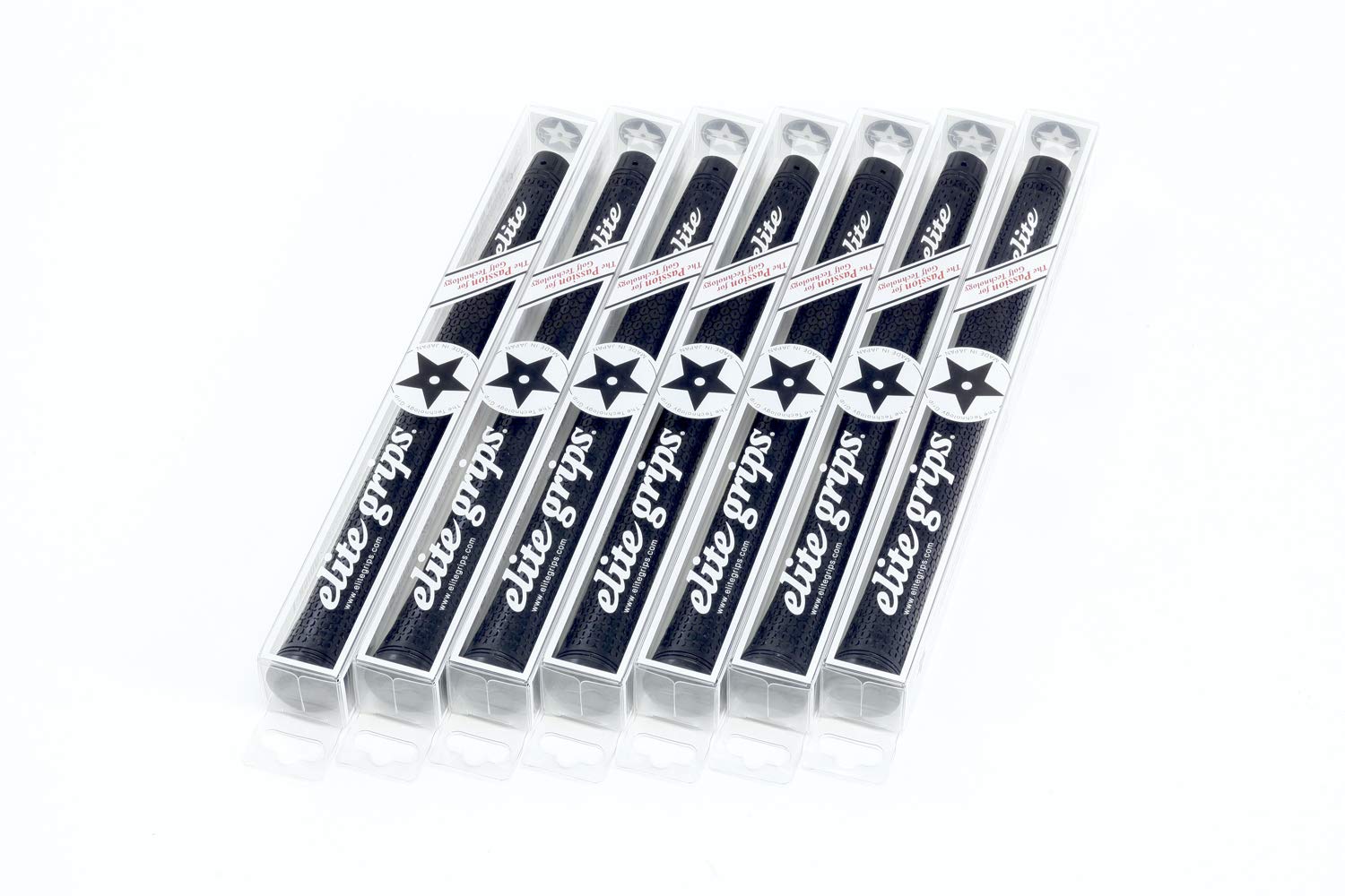 

elitegrips Golf Grips TD50C set Berlina Black with back line 7-piece