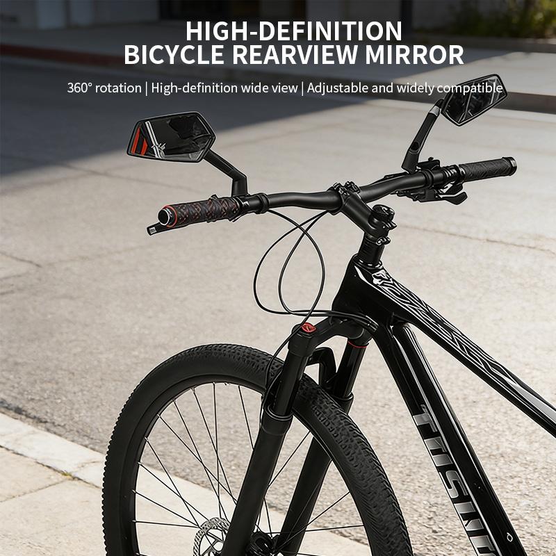 TOSUOD Bicycle Rearview Mirror 360 Adjustable Telescopic Bike Rearview Mirror For MTB E-Bike Bike Accessories 1