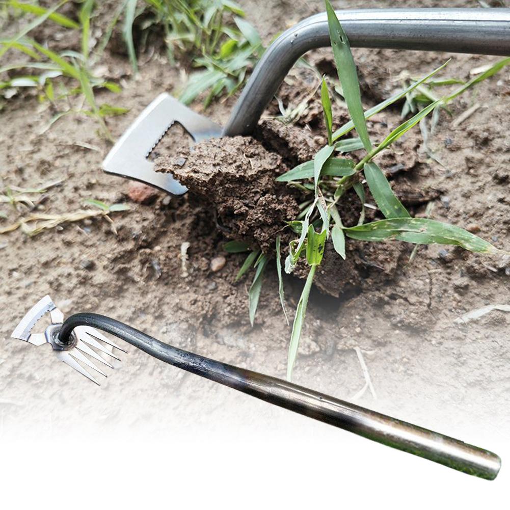 Stainless Steel Garden Weeders Grass Rooting Loose Puller Removal Gardening Soil Tools Hand Weeder Weeding Garden Supplies