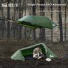 Tree Hanging Tent 2-in-1 Air & Ground Shelter, Large Space Outdoor Portable Camping Tent, Waterproof Windproof Mosquito Proof