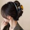 15cm Size Hair Claw Clip Arc Shaped Shark Clip Stylish Large Hair Clip  Women Use