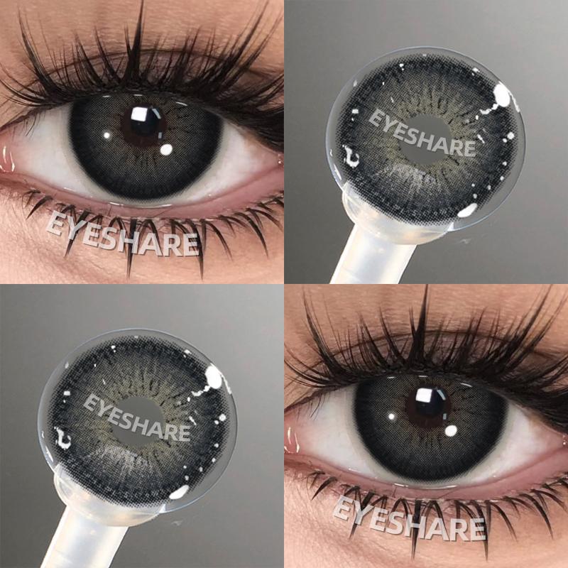 EYESHARE  Color Contact Lenses 1pair Colored Contact for Eyes Brown Lenses Blue Contacts Yearly Beautiful Makeup Eye Contacts Lens