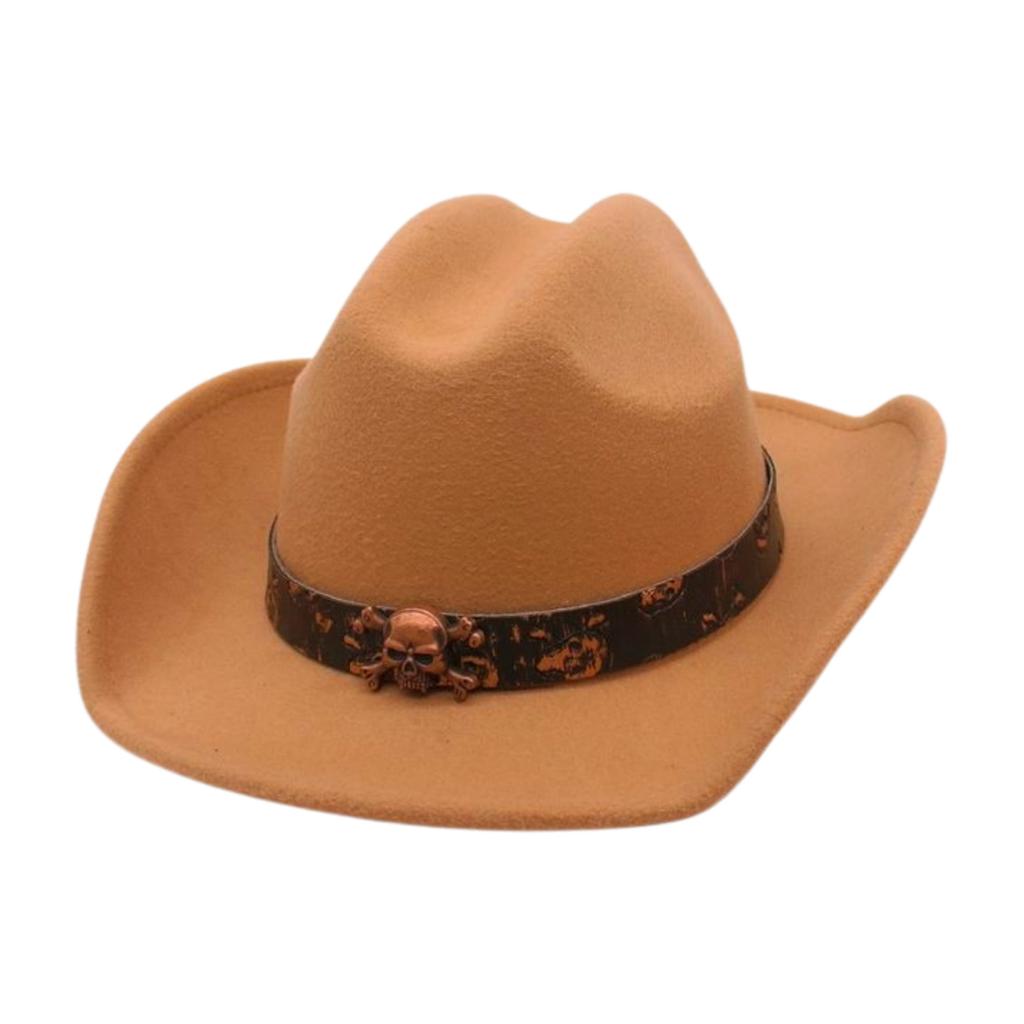 Ethnic Style Tibetan Style Top Hat Premium Sense Men And Women'S Jazz Hat Dance Top Hat Western Cowboy Hat